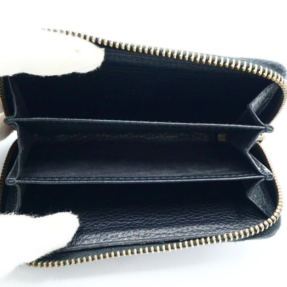 Gucci Around Zip Coin Case Leather Wallet - Picture 10 of 12